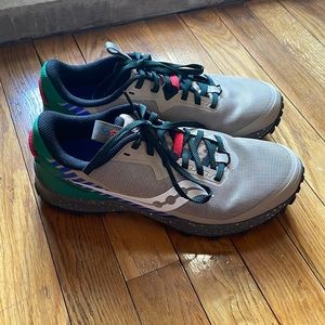 Saucony Peregrine 11 AstroTrail Earth, Womens 9